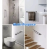 Tay vịn an toàn SUS304 thép không gỉ phòng tắm, bồn tắm, bồn cầu – giá treo khăn tường 4