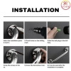 Tay vịn an toàn SUS304 thép không gỉ phòng tắm, bồn tắm, bồn cầu – giá treo khăn tường 6