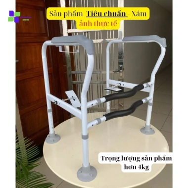 Tay vịn bồn cầu an toàn, chắc chắn cho người cao tuổi - Giá 799.000, giao ngay 6