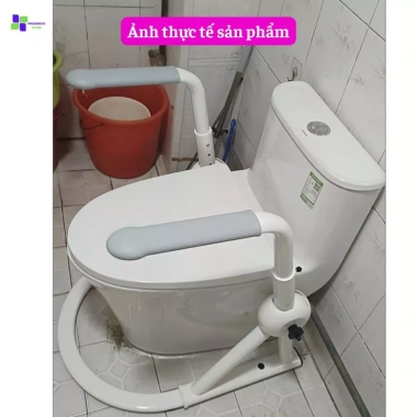 Tay vịn bồn cầu xoay 90 độ hiện đại, tiết kiệm không gian, lắp đặt nhanh không khoan - Giá 2.99 triệu 9