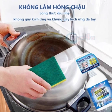 Tẩy xoong nồi siêu sạch Nhật Bản 500ml - Khử mùi, an toàn, giá ưu đãi 79.000đ 5