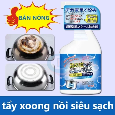 Tẩy xoong nồi siêu sạch Nhật Bản 500ml - Khử mùi, an toàn, giá ưu đãi 79.000đ 10