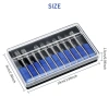 Tayo bộ 10 mũi màu khắc làm lũa gỗ, thép hợp kim vonfram - Giá 46.000₫ (giảm từ 57.040₫) 4