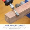 Tayo bộ 10 mũi màu khắc làm lũa gỗ, thép hợp kim vonfram - Giá 46.000₫ (giảm từ 57.040₫) 5