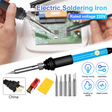TAYO bộ 15 món mỏ hàn thiếc 80W 220V – Nhiệt độ điều chỉnh, máy hàn chì mini, bộ mũi hà, 53.350₫ 5 TAYO bộ 15 món mỏ hàn thiếc 80W 220V – Nhiệt độ điều chỉnh, máy hàn chì mini, bộ mũi hà, 53.350₫ 5