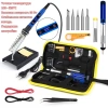 TAYO bộ 15 món mỏ hàn thiếc 80W 220V – Nhiệt độ điều chỉnh, máy hàn chì mini, bộ mũi hà, 53.350₫ 9