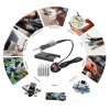 TAYO bộ 15 món mỏ hàn thiếc điều chỉnh nhiệt độ 60W 220V - máy hàn chì mini, phụ kiện, mũi hàn, kệ hàn 5