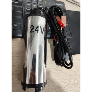 TAYO Bơm điện chìm 12V/24V DC vỏ hợp kim nhôm, 30L/phút, bơm dầu diesel, nhiên liệu - Giá chỉ 50.000đ 10