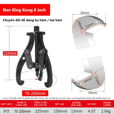 TAYO Cảo 3 chấu Kapusi 8 inch & 6 inch - Giá chỉ 43.000₫, giảm tới 13.000₫ 10 TAYO Cảo 3 chấu Kapusi 8 inch & 6 inch - Giá chỉ 43.000₫, giảm tới 13.000₫ 10