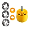 TAYO Đầu tạo ren ống lắp máy khoan Mẫu Mới - Dụng cụ ren ống nước 1/2‑3/4 inch, giá chỉ 35.510₫ 2