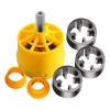 TAYO Đầu tạo ren ống lắp máy khoan Mẫu Mới - Dụng cụ ren ống nước 1/2‑3/4 inch, giá chỉ 35.510₫ 4
