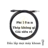 TAYO Dây thông tắc cống, bồn cầu lò xo INOX 5-15m - Siêu bền, có đầu nối, giảm còn 65.000 VND
