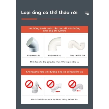 TAYO Dây thông tắc cống, bồn cầu lò xo INOX 5-15m - Siêu bền, có đầu nối, giảm còn 65.000 VND