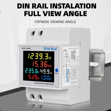 TAYO Đồng Hồ Đo Điện Áp D52-2.066 AC 110V/220V/380V 100A - Giá chỉ 190.000₫ 6
