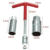 TAYO Dụng Cụ Tháo Bugi Tay Cầm Thanh Chữ T - Spark Cắm 16mm và 21mm Giá 45k 10