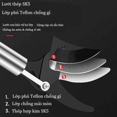 TAYO Kéo Cắt Cành Trên Cao 1.5m Kim Nhôm - Cắt Cành & Hái Quả, Giá 125.130 VND 5 TAYO Kéo Cắt Cành Trên Cao 1.5m Kim Nhôm - Cắt Cành & Hái Quả, Giá 125.130 VND 5