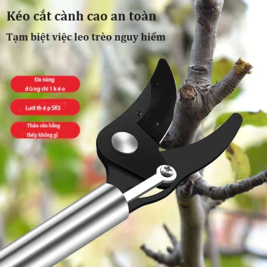 TAYO Kéo Cắt Cành Trên Cao 1.5m Kim Nhôm - Cắt Cành & Hái Quả, Giá 125.130 VND 7 TAYO Kéo Cắt Cành Trên Cao 1.5m Kim Nhôm - Cắt Cành & Hái Quả, Giá 125.130 VND 7