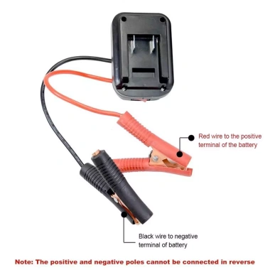 TAYO Kích bình ắc quy 18V oto, xe máy, chuyển đổi điện từ chân pin Makita 4cm, giảm còn 45.000₫