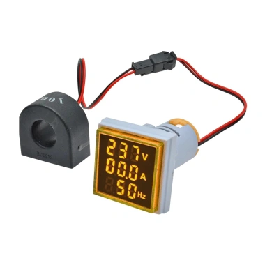 TAYO Kiểm Tra Vôn Kế 0-100A 3 Trong 1, LED 22mm, AC 60-500V - Ưu đãi 62.565₫