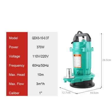 TAYO Máy bơm nước chìm siêu bền 370W 25L/phút - Lõi đồng 100% - Giá 600.000đ 4 TAYO Máy bơm nước chìm siêu bền 370W 25L/phút - Lõi đồng 100% - Giá 600.000đ 4