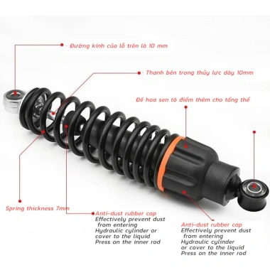 TAYO Phuộc Sau Wave Dream Nice - Phuộc Nai Nhiều Dòng Wave RS S110, Giá 50.000 VNĐ 5 TAYO Phuộc Sau Wave Dream Nice - Phuộc Nai Nhiều Dòng Wave RS S110, Giá 50.000 VNĐ 5