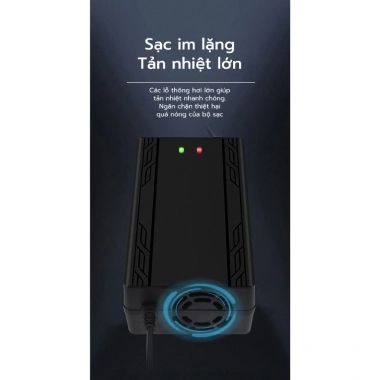 TAYO Sạc Xe Đạp và Xe Máy Điện 48V 12Ah Tự Ngắt - Chống Phồng Bình, Giá 75.000₫ 5