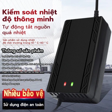 TAYO Sạc Xe Đạp và Xe Máy Điện 48V 12Ah Tự Ngắt - Chống Phồng Bình, Giá 75.000₫ 9