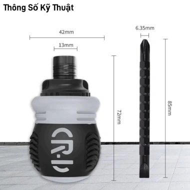 Tayo tua vít trợ lực đảo chiều 26 đầu tự động, nam châm hút mạnh, thép CR-V siêu cứng - 45k 4