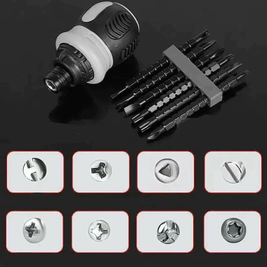 Tayo tua vít trợ lực đảo chiều 26 đầu tự động, nam châm hút mạnh, thép CR-V siêu cứng - 45k 9