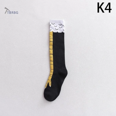 Tbsbg Chân Gà Nữ Đầu Gối Dài Cotton 3D In Hoạt Hình Ngộ Nghĩnh Móng Vuốt Đùi Tất Cao Cấp Giá 42.958 VND 10