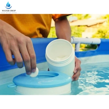 TCCA viên sủi 2g Chlorine 50% - 5kg/xô, giảm giá 340k, xử lý nước hồ bơi nhanh chóng