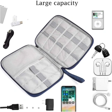 TDCS1 Túi đựng phụ kiện - Bảo quản cáp sạc, tai nghe, sạc dự phòng, giá chỉ 69.000₫
