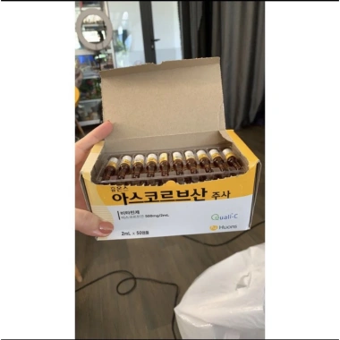 Tế Bào Gốc Ronas Vitamin C Serum 10 ống Hàn Quốc chính hãng - Giá 70.000, dưỡng sáng da, chống lão hóa