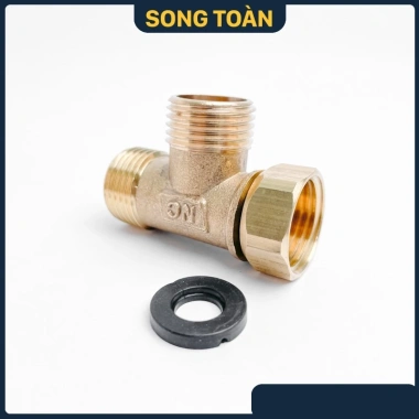 Tê Cầu Chia Nước Nhà Tắm 2 Ngã Phi 21mm Đồng Inox 304 - Giá Ưu Đãi 41.020₫