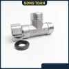 Tê Cầu Chia Nước Nhà Tắm 2 Ngã Phi 21mm Đồng Inox 304 - Giá Ưu Đãi 41.020₫ 10
