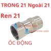 Tê cầu đai liền xiết ren G 1/2 21 dài chia nước cho bồn cầu và lavabo inox giá ưu đãi 24.610₫ 4