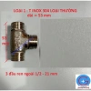 Tê chia 3 đầu ren ngoài 1/2 - 21mm, tê nối, t đúc giảm áp, hàng đẹp giá rẻ 18.000đ 7