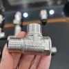 Tê ren inox 2 ren ngoài 1 ren trong cỡ 15 ren 21 1/2'' Giá chỉ 25.999đ 5