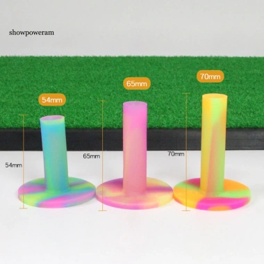 Tee Golf Đa Năng 54/65/70mm Cao Su Nhiều Màu - Huấn Luyện Ngoài Trời, Giá 78.783đ 9
