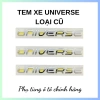 Tem chữ Universe dán đầu và đuôi xe Mobis mẫu cũ mới, chất lượng xịn, giảm còn 300.000đ 2
