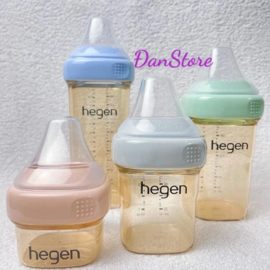 Tem Công Ty Bình Sữa Hegen 150-330ml - Màu Hồng Xanh Tím - An toàn, Giá 540k 2