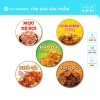 Tem Dán 50 miếng - Nhãn Khô Bò & Gà, In Sẵn Sáng Đẹp, Keo 2.023 Giá Tốt 38.000đ