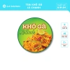 Tem Dán 50 miếng - Nhãn Khô Bò & Gà, In Sẵn Sáng Đẹp, Keo 2.023 Giá Tốt 38.000đ 5