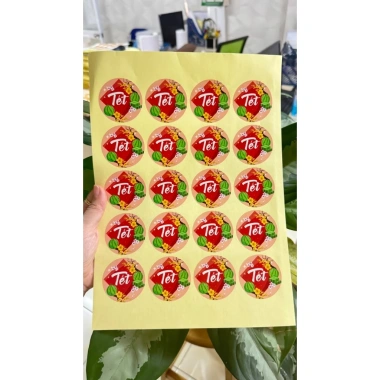 Tem Dán Decal Chữ Tết Nhiều Kích Thước - Trang Trí Sản Phẩm Tết In Song Phước Giá Ưu Đãi 13.800₫