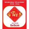 Tem Dán Decal Chữ Tết Nhiều Kích Thước - Trang Trí Sản Phẩm Tết In Song Phước Giá Ưu Đãi 13.800₫ 9