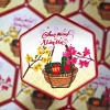 Tem dán hộp quà Tết - Sticker Tết đa dạng dưa hấu, bánh chưng, nhãn mứt, hạt, giá 19.500₫ 10