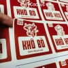 Tem dán khô gà, bò, heo Bộ tem Tết, chúc mừng Năm Mới, giá 25.000đ 6