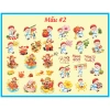 Tem Dán Sticker Tết 2.026 Nổi 3D - Chống Nước, Siêu Bền, Dán Chất Liệu, Giá 45k 3