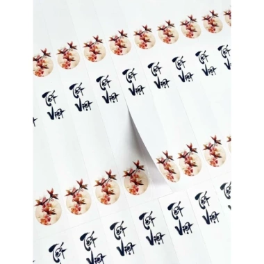 Tem dán Tết 3x10 cm - Chúc Mừng Năm Mới, Giá ưu đãi 29.000₫, Dán nhanh, Bìa sách