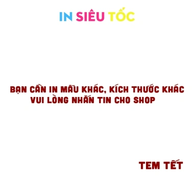Tem dán Tết cắt sẵn 2.026 - Nhãn dán sum vầy, chúc mừng năm mới, chỉ 18.000đ
